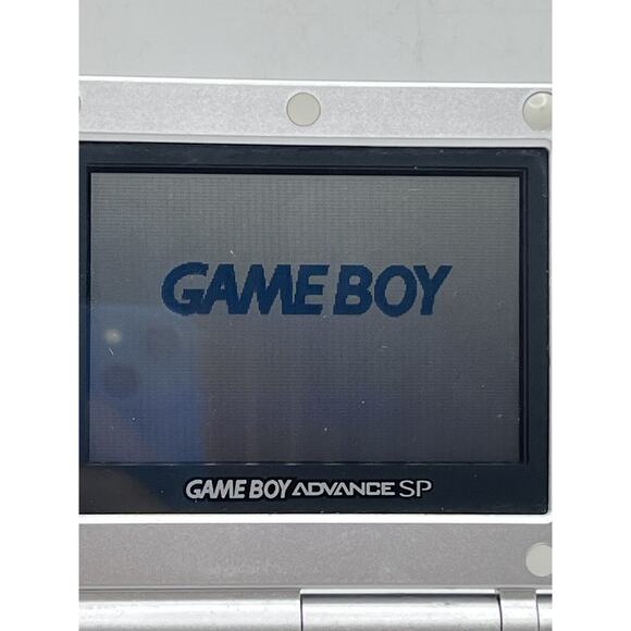 NINTENDO Game Boy Advance SP Silver GBA Game MARVEL Wolverine Hulk Power Ranger - Picture 14 of 14